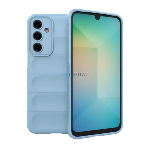 Silicon protector de telefon (rezistent la șocuri, protecție cameră, 3D) LIGHT BLUE Samsung Galaxy A36 5G (SM-A366)