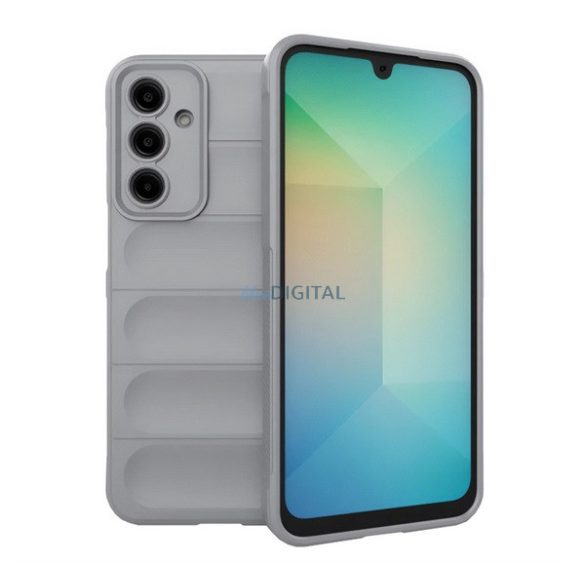 Silicon protector de telefon (rezistent la șocuri, protecție cameră, 3D) VERDE CLEAR Samsung Galaxy A36 5G (SM-A366)