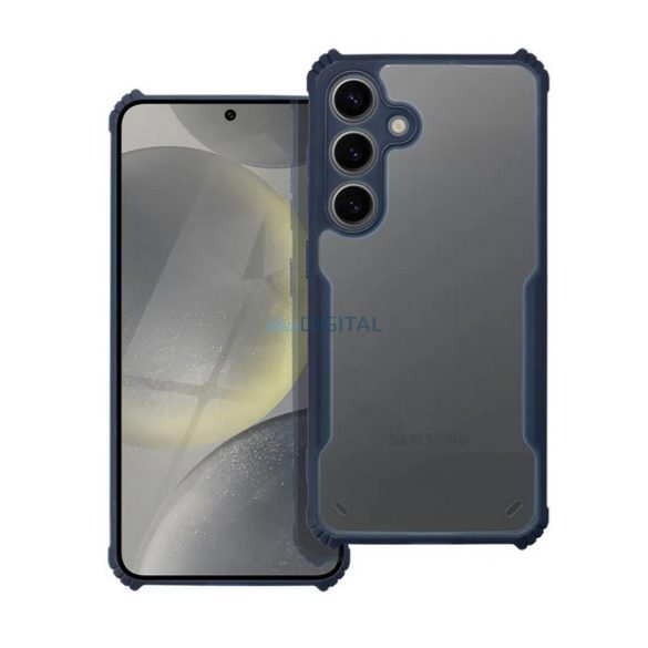 Protector de telefon din silicon (rezistent la șocuri, călcâi cu bule, spate acrilic, protector de cameră) CUSHION CUSHION Samsung Galaxy A56 5G (SM-A566)