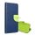 Carcasă permanentă, efect piele (FLIP, deschidere laterală, suport birou, buzunar card, efect textil) BLUE/GREEN Samsung Galaxy A56 5G (SM-A566) Carcasă permanentă, efect piele (FLIP, deschidere laterală, suport birou, buzunar card, efect textil) BLUE/GREEN Samsung Galaxy A56 5G (SM-A566)