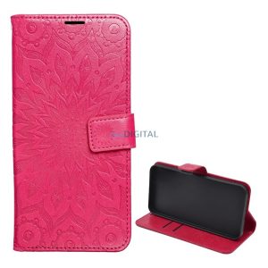 Carcasă Standing, efect piele (FLIP, deschidere laterală, desktop, curea, mandala) CULOARE ROSS Samsung Galaxy A56 5G (SM-A566)