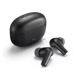   MOTOROLA BUDS 500 ANC căști bluetooth cu stereo (v5.3, TWS, microfon, anulare activă a zgomotului, IPX4 + încărcător) NEGRU