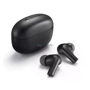 MOTOROLA BUDS 500 ANC căști bluetooth cu stereo (v5.3, TWS, microfon, anulare activă a zgomotului, IPX4 + încărcător) NEGRU
