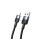 USAMS SY SERIES cablu de date (USB - Tip-C, 3A, 18W, încărcător rapid, 120cm) NEGRU USAMS SY SERIES cablu de date (USB - Tip-C, 3A, 18W, încărcător rapid, 120cm) NEGRU