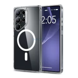   HUSĂ! - ESR CH HALOLOCK silicon telefon protector (rezistent la șocuri, bubble heel, MagSafe) pentru Samsung Galaxy S25 Ultra (SM-S938)