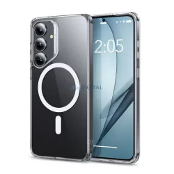   HUSĂ! - ESR CH HALOLOCK silicon telefon protector (rezistent la impact, bubble heel, MagSafe) pentru Samsung Galaxy S25 Plus (SM-S936)
