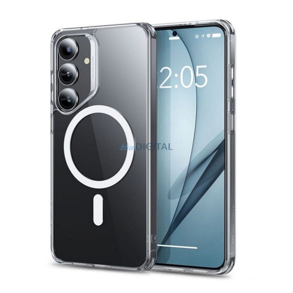 ESR CH HALOLOCK silicon telefon protector (rezistent la impact, bubble heel, MagSafe) pentru Samsung Galaxy S25 Plus (SM-S936)