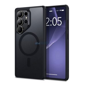 ESR CH HALOLOCK silicon protector de telefon (rezistent la șocuri, bubble heel, MagSafe) BLACK Samsung Galaxy S25 Ultra (SM-S938)