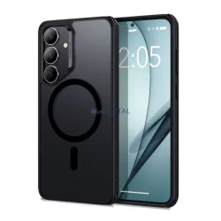   HUSĂ! - ESR CH HALOLOCK silicon telefon protector (rezistent la șocuri, bubble heel, MagSafe) BLACK Samsung Galaxy S25 Plus (SM-S936)