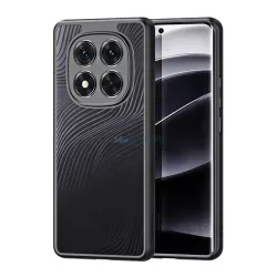   HUSĂ! - DUX DUCIS AIMO silicon telefon protector (rezistent la șocuri, protecția camerei, mat, val) BLACK Xiaomi Redmi Notă 14 Pro 5G