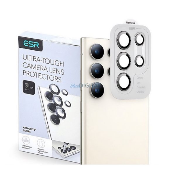 Geam de protecție pentru cameră ESR (9H) BLACK Samsung Galaxy S25 Ultra (SM-S938)