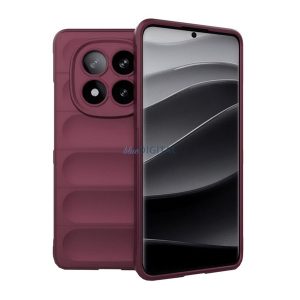 Silicon protector de telefon (rezistent la șocuri, protecția camerei, 3D) BORDO Xiaomi Redmi Notă 14 Pro Plus 5G
