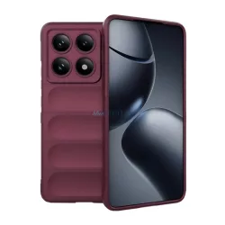   HUSĂ! - Silicon protector de telefon (rezistent la șocuri, protecția camerei, 3D) BORDO Xiaomi Redmi Notă 14 Pro 5G