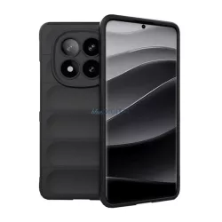   HUSĂ! - Silicon protector de telefon (rezistent la șocuri, protecția camerei, 3D) BLACK Xiaomi Redmi Notă 14 Pro Plus 5G