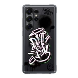   HUSĂ! - SAMSUNG plastic telefon protector (rezistent la șocuri, transparent detașabil + carte de buzunar spate) BLACK Samsung Galaxy S25 Ultra (SM-S938)