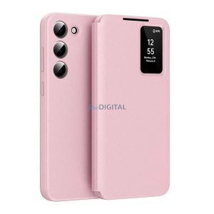 Carcasă Standing (active FLIP, deschidere laterală, Smart View Cover) ROSE COLOUR Samsung Galaxy S23 (SM-S911)