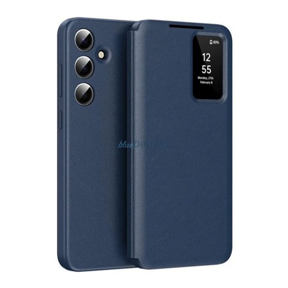 Caz în picioare (FLIP activ, deschidere laterală, Smart View Cover) Flush Samsung Galaxy S25 (SM-S931)