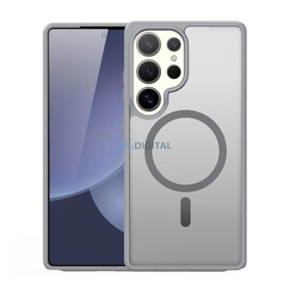 DUX DUCIS YIND silicon protector de telefon (rezistent la șocuri, protector de cameră, mat, MagSafe) pentru Samsung Galaxy S25 Ultra (SM-S938)