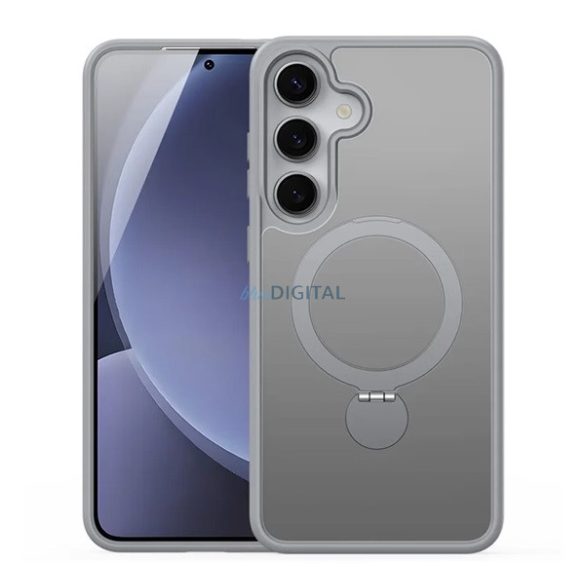 DUX DUCIS YIND silicon protector de telefon (rezistent la șocuri, protector de cameră, mat, MagSafe, kickstand) pentru Samsung Galaxy S25 Plus (SM-S936)