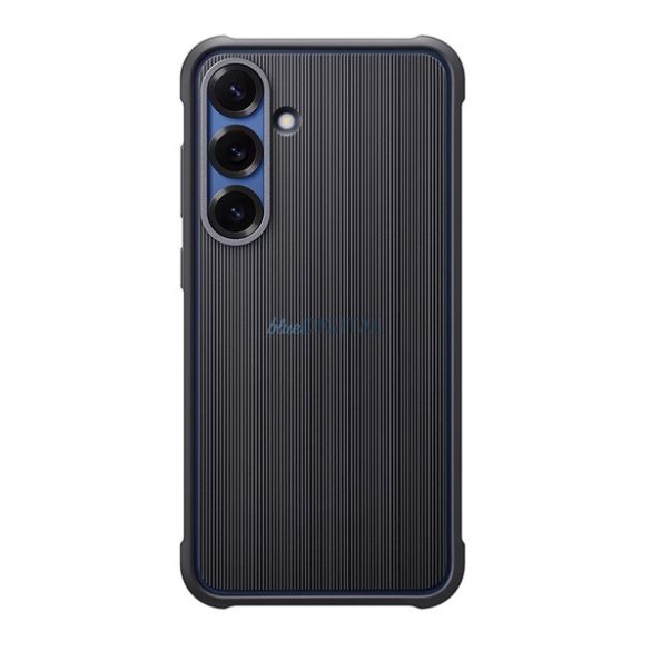 SAMSUNG capac de telefon din plastic (dublu strat, cauciucat) BLACK Samsung Galaxy S25 Plus (SM-S936)