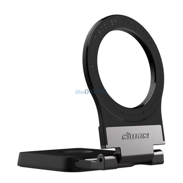 Suport NILLKIN SNAPFLEX ELITE (adeziv, birou, laptop, Magsafe) NEGRU