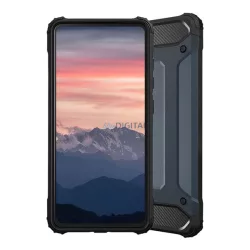   HUSĂ! - Protector de telefon din silicon Defender (rezistență la șocuri, toc cu bule, efect metalic) CUTTING BLUE Samsung Galaxy S24 FE (SM-S721)