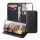 DUX DUCIS HIVO Carcasă Standing, piele naturală (FLIP, deschidere laterală, desktop, buzunar pentru carduri, RFID) BLACK Apple iPhone 16e DUX DUCIS HIVO Carcasă Standing, piele naturală (FLIP, deschidere laterală, desktop, buzunar pentru carduri, RFID) BLACK Apple iPhone 16e