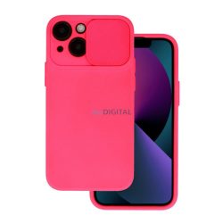   HUSĂ! - Silicon protector de telefon (mat, microfibră pluș interior, protector de cameră) MAGENTA Samsung Galaxy S25 (SM-S931)