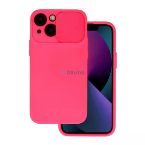 HUSĂ! - Silicon protector de telefon (mat, microfibră pluș interior, protector de cameră) MAGENTA Samsung Galaxy S25 (SM-S931)