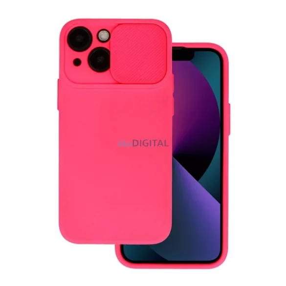 HUSĂ! - Silicon protector de telefon (mat, microfibră pluș interior, protector de cameră) MAGENTA Samsung Galaxy S25 (SM-S931)