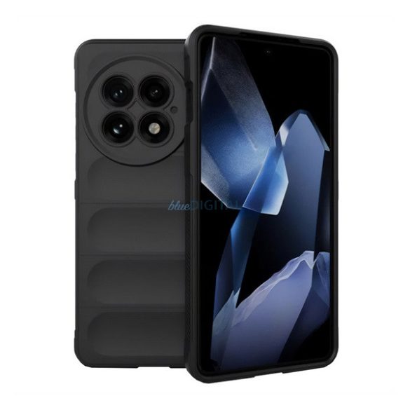 Silicon protector de telefon (rezistent la șocuri, protecție cameră, 3D) BLACK OnePlus 13 5G