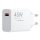 XIAOMI încărcător de rețea Priză USB (45W, încărcător rapid) ALB XIAOMI încărcător de rețea Priză USB (45W, încărcător rapid) ALB