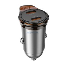   Încărcător auto HOCO NZ16B 2 prize Type-C (45W, încărcător rapid PD 3.0) VERDE