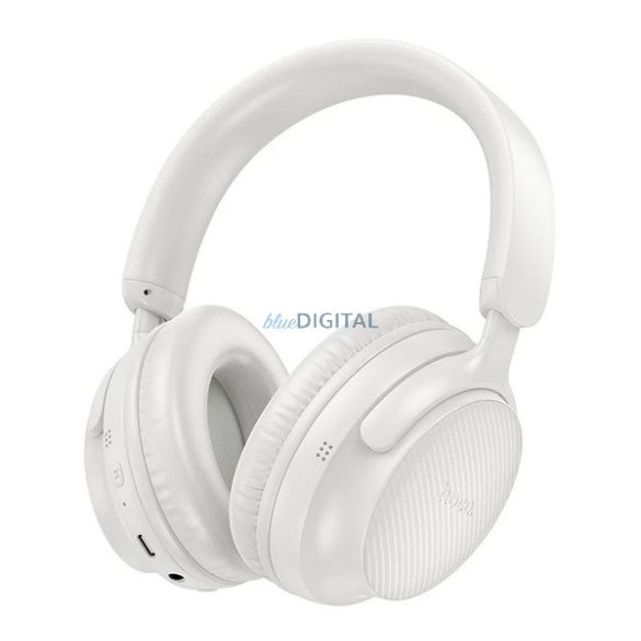 Căști bluetooth HOCO W53 STAR (v5.0, pliabile, conector jack de 3,5 mm) ALB