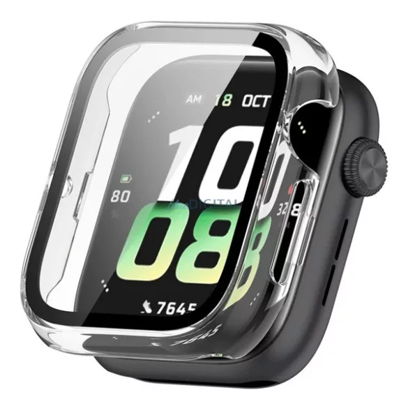 Cadru din plastic (BUMPER, rezistență la șocuri + sticlă de protecție a ecranului) pentru Honor Watch 5