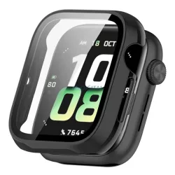   Cadru din plastic (BUMPER, rezistență la șocuri + sticlă de protecție a ecranului) BLACK Honor Watch 5