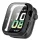 Cadru din plastic (BUMPER, rezistență la șocuri + sticlă de protecție a ecranului) BLACK Honor Watch 5