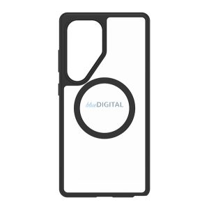 OTTERBOX REACT silicon protector de telefon (rezistent la șocuri, pernă de aer toc, MagSafe) BLACK Samsung Galaxy S25 Ultra (SM-S938)