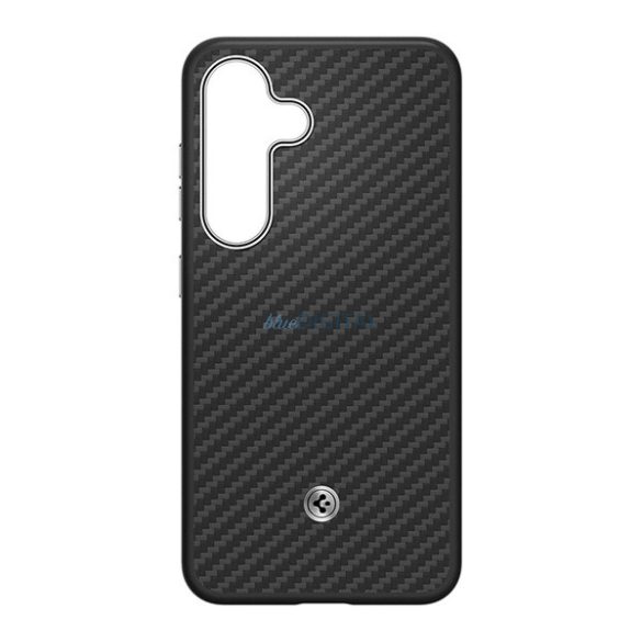 SPIGEN ENZO ARAMID protector de telefon (Magsafe, model de carbon) BLACK/SUNNY Samsung Galaxy S25 (SM-S931)
