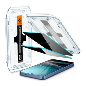SPIGEN EZ FIT HD ecran protector de sticlă 2pcs (2.5D, 0.2mm, 9H + cadru) pentru Samsung Galaxy S24 Plus (SM-S926), Galaxy S25 Plus (SM-S936)