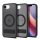 SPIGEN ULTRA HYBRID S plastic protector de telefon (rezistent la șocuri, cadru cu bule, MagSafe) Negru Apple iPhone 16e SPIGEN ULTRA HYBRID S plastic protector de telefon (rezistent la șocuri, cadru cu bule, MagSafe) Negru Apple iPhone 16e