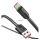 USAMS YU cablu de date (USB - Tip-C, 18W, încărcător rapid, 100cm, șiret) NEGRU USAMS YU cablu de date (USB - Tip-C, 18W, încărcător rapid, 100cm, șiret) NEGRU
