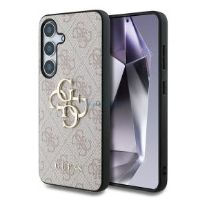 GUESS 4G BIG LOGO silicon protector de telefon (rezistent la șocuri, piele efect spate) ROSS CULOARE Samsung Galaxy S25 (SM-S931)