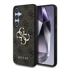   HUSĂ! - GUESS 4G BIG LOGO silicon protector de telefon (rezistent la șocuri, piele spate) CUTTING PEEL Samsung Galaxy S25 (SM-S931)