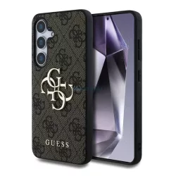   HUSĂ! - GUESS 4G BIG LOGO silicon protector de telefon (rezistent la șocuri, piele spate) CUTTING PEEL Samsung Galaxy S25 Plus (SM-S936)
