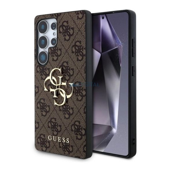 GUESS 4G BIG LOGO silicon protector de telefon (rezistent la șocuri, piele spate) CUTTING PEEL Samsung Galaxy S25 Ultra (SM-S938)