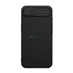   HUSĂ! - NILLKIN CAMSHIELD PRO MAGNETIC plastic protector de telefon (rezistent la șocuri, protector de cameră, magnetic, cu dungi) Negru Apple iPhone 16e