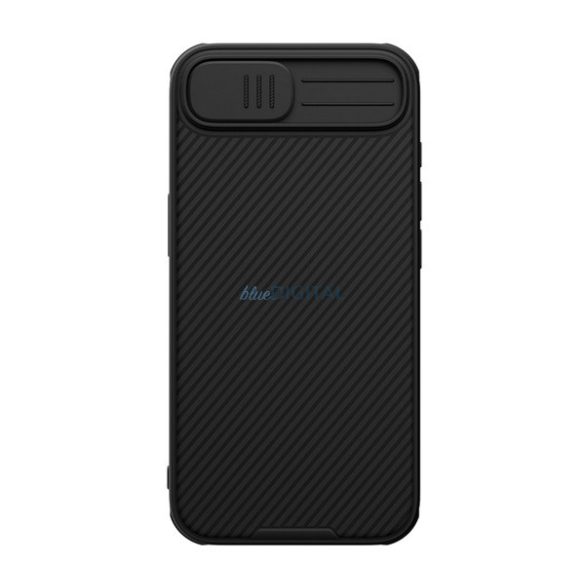 NILLKIN CAMSHIELD PRO MAGNETIC plastic protector de telefon (rezistent la șocuri, protector de cameră, magnetic, cu dungi) Negru Apple iPhone 16e