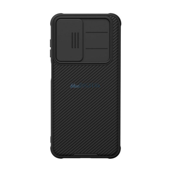 NILLKIN CAMSHIELD PRO MAGNETIC plastic protector de telefon (rezistent la șocuri, protector de cameră, magnetic, cu dungi) NEGRU Samsung Galaxy A26 5G (SM-A266)