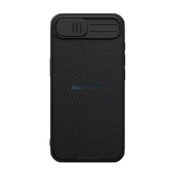   HUSĂ! - NILLKIN CAMSHIELD PRO silicon telefon protector (rezistent la șocuri, protecția camerei, cu dungi) Negru Apple iPhone 16e
